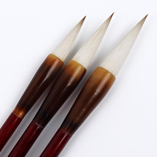 【臻品】兼毫大中小三支装，笔锋尖齐，笔锋柔畅，笔腰有力富弹性、收放自如 商品图1