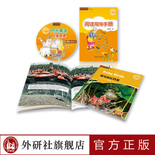 阳光英语分级阅读 初二下(可点读)(9本读物+1本指导)(附MP3光盘) 商品图3