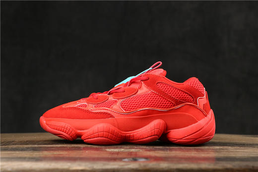 阿迪达斯-Adidas YEEZY椰子500青灰深灰深蓝黄红全黑武士盐渍 盐雾灰初代白灰 商品图0