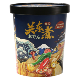 【洋气黄】【肉丸香肠 香浓酱料 材料十足 】日式关东煮同碗福素食166g*6桶装 美味不嫌多 ！