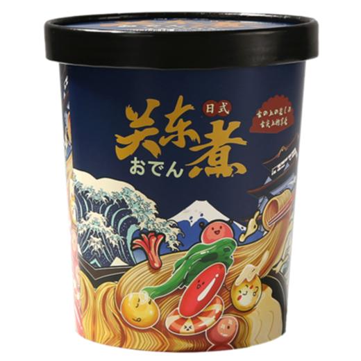 【洋气黄】【肉丸香肠 香浓酱料 材料十足 】日式关东煮同碗福素食166g*6桶装 美味不嫌多 ！ 商品图0