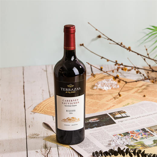 台阶安第斯山脉典藏赤霞珠红葡萄酒 商品图0