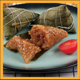 嘉兴鲜肉粽子500G(网兜装)8个