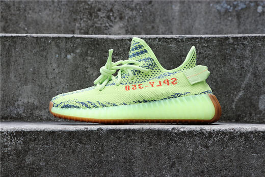 阿迪达斯/Adidas adidas Yeezy Boost 350 V2 阿迪侃爷椰子黑红字母黄斑马黑红黑色满天星樱花粉灰橙黑白反光黑天使亚洲限定兵马俑满天星新灰橙 商品图2