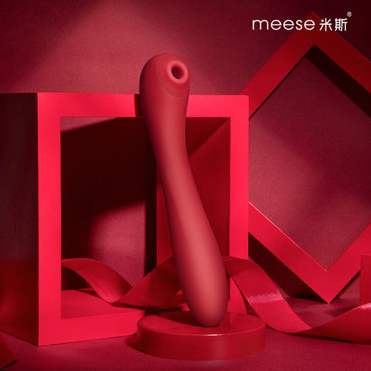 MEESE米斯小红允吸秒潮震动棒双高潮按摩静音可弯曲 商品图0