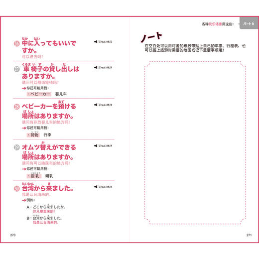 疯玩日本旅游日语口语1200句（可点读） 商品图3