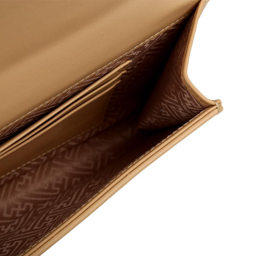 SAINTJOY/上久楷宋锦晚宴包杏色云水纹BWS18C1501 商品图3