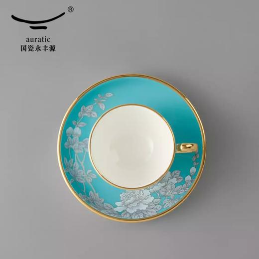 auratic国瓷永丰源 水墨牡丹 2头茶咖杯陶瓷咖啡杯杯碟 送礼 2头茶咖杯 商品图4