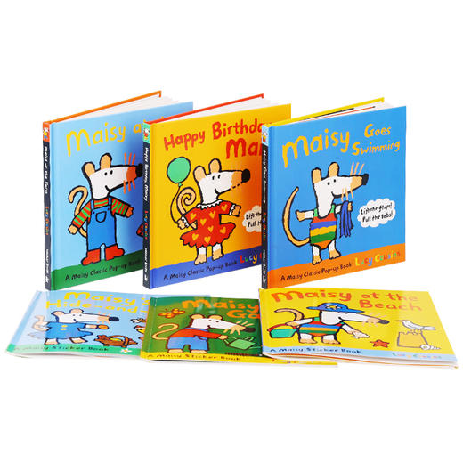 【育学园】小彼恩出品小鼠波波Maisy套装6册蓝盒 盒装 点读版 商品图2