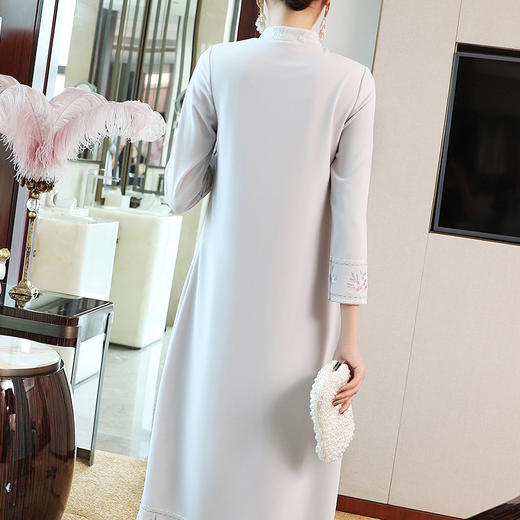 KDS-953春季新款国风复古改良旗袍 商品图3