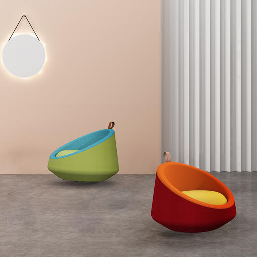 MOTOSTUHL摩伽-儿童蛋挞小沙发-童趣不倒翁摇摇沙发 商品图4