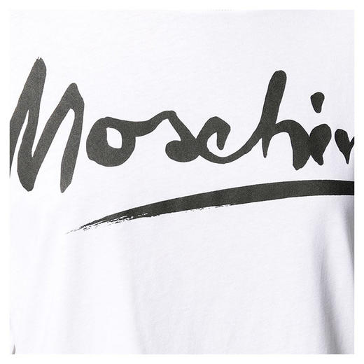 MOSCHINO/莫斯奇诺 春夏 服装 女性 女士短袖T恤  白色 0707 0440 1001 商品图1