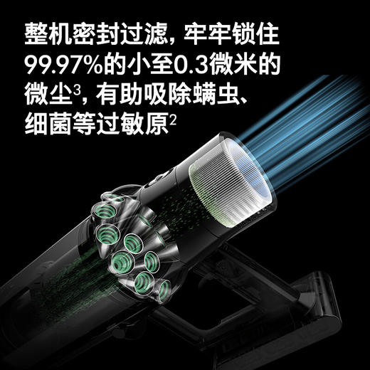 全新国行正品戴森Dyson吸尘器 V10 Fluffy Extra手持无线吸尘器 家用除螨 宠物家庭适用 商品图6