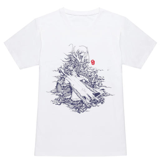 【威龙在天】龙腾长空中国五代机文化T恤 商品图0