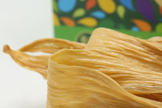 《连府人家》纯黄豆腐竹500g礼盒装 商品图3