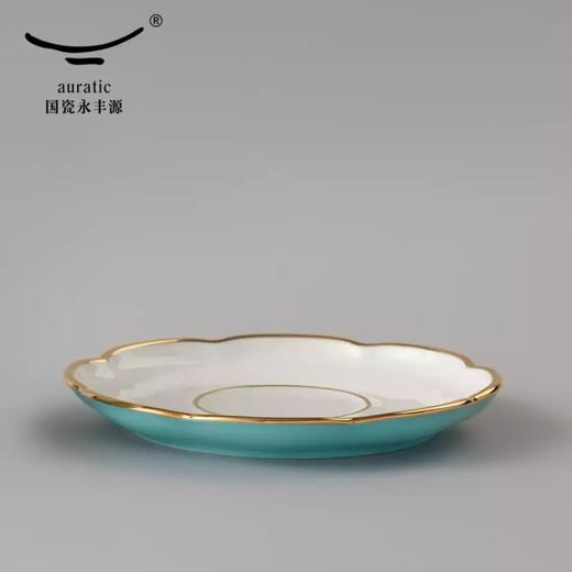 auratic 国瓷永丰源 夫人瓷 陶瓷水杯办公室泡茶杯 带盖过滤茶具套装四件套 单杯 商品图4