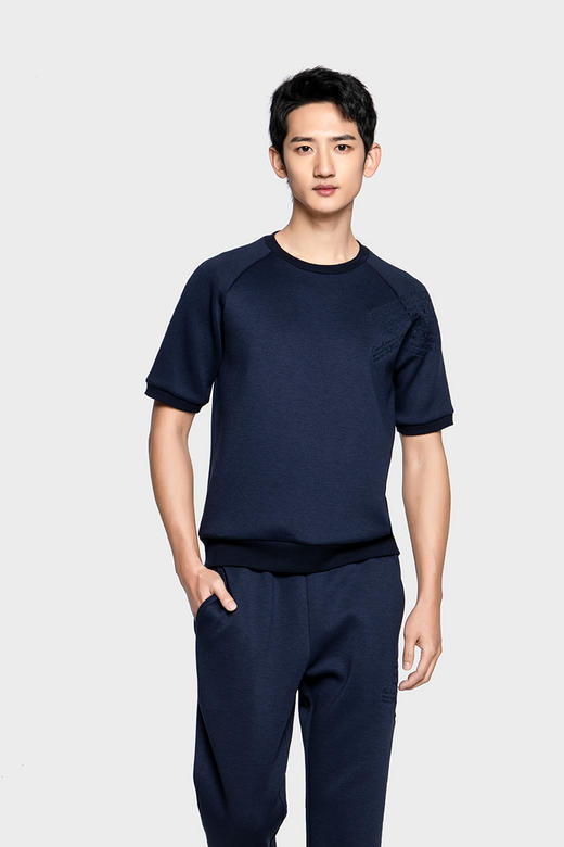 callisto藏青色卫衣 SPFLE126NA 商品图0