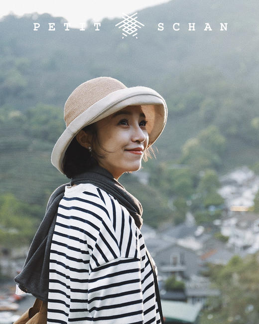 PETIT SCHAN小闪 #015 Tale of Two Cities双城记 日本面料布草拼接随意造型草帽 商品图2