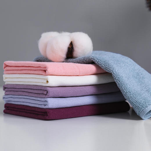 素源方巾单条 34*34cm 无印良品 商品图1