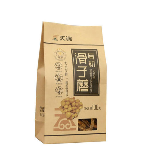 包邮有机滑子蘑100g菌菇干货蘑菇 商品图4