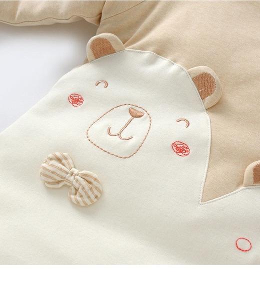 英氏新生婴儿夹棉保暖长袖有机棉睡袋 男女宝睡袋防踢被10096673 商品图2