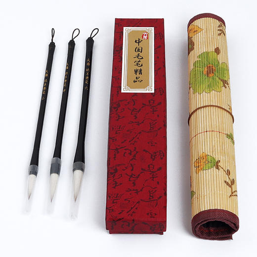 狼羊兼毫大中小三支装，适合学生练习欧楷体 商品图4