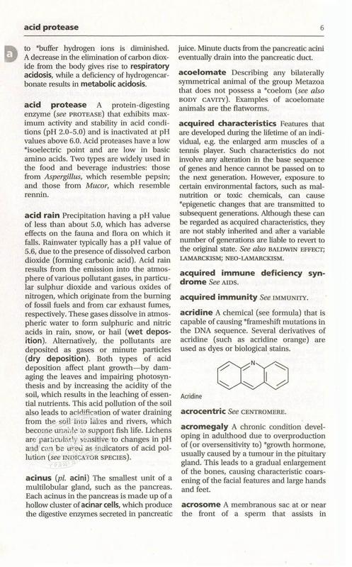 预售 【中商原版】牛津生物学词典 英文原版 A Dictionary of Biology Robert Hine 商品图7