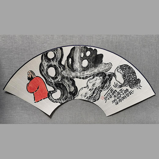 【扇中之意 · 04-秋一水墨原作】 商品图0