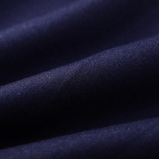 M&D/名盾羊毛西裤时尚修身商务结婚婚礼深蓝色西装裤正装裤 商品图2