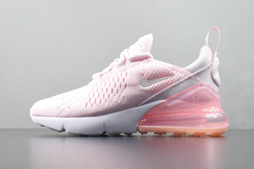 Nike Air Max 270 半掌气垫女子慢跑步鞋粉色/白白粉黑白黑绿白黄粉白蓝红 商品图0