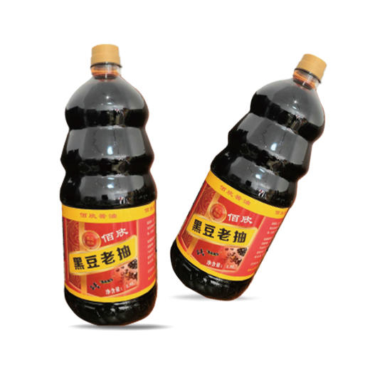 佰欣黑豆老抽 1.9L瓶装酱油调味品 商品图1