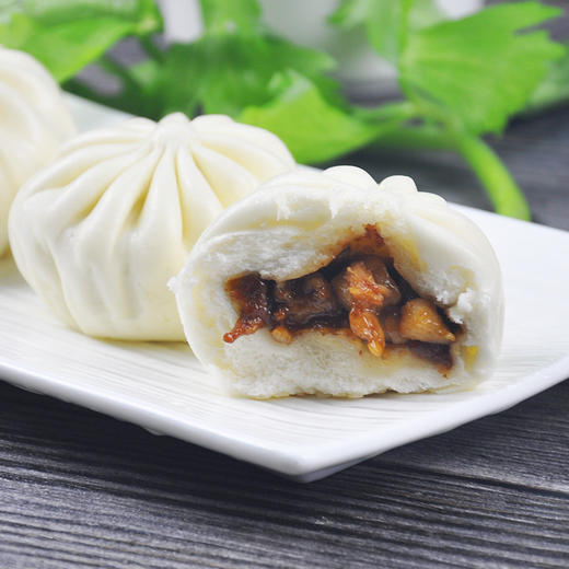 【蜜汁叉烧包300g10个】蜜汁口味 松软绵弹 味道鲜美 唇齿留香 商品图2
