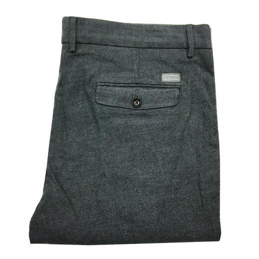 Marco Azzali 灰色休闲西裤P3308400 商品图0