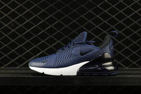 Nike Max 270 耐克半掌气垫跑步鞋黑白黑兰白黑粉黑色白