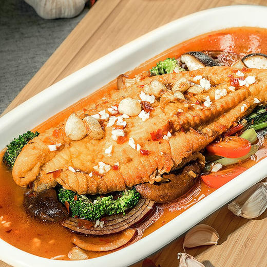 脆皮无骨烤鱼大连海鲜原产地直发顺丰包邮口味规格香辣285g蒜香285g