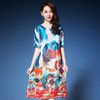 DYSL-Q4286春夏宽松舒适新款优雅真丝连衣裙 商品缩略图3
