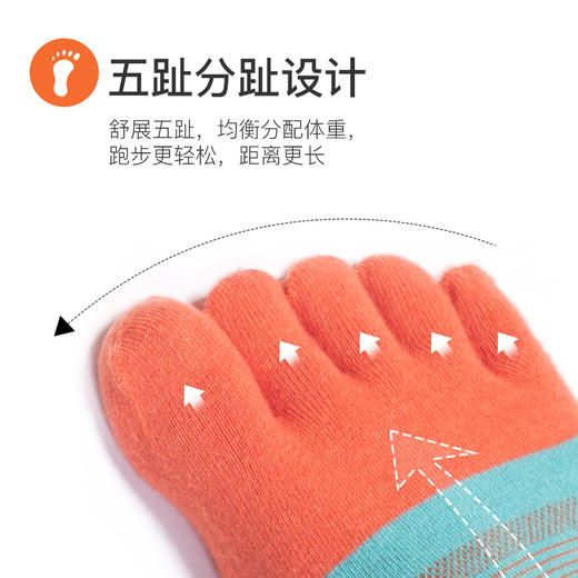 奥尼捷 3双装 Coolmax 五趾袜五指袜 E4801/4802 商品图3