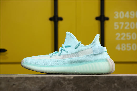 阿迪达斯-Adidas 350v2椰子冰蓝天鹅白紫粉天使 蓝美洲限定 粘土 镂空黑荧光绿  天使紫外线变色 商品图3