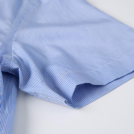 yvesfigarau伊夫费嘉罗夏季100棉商务休闲简约舒适透气短袖衬衫610426