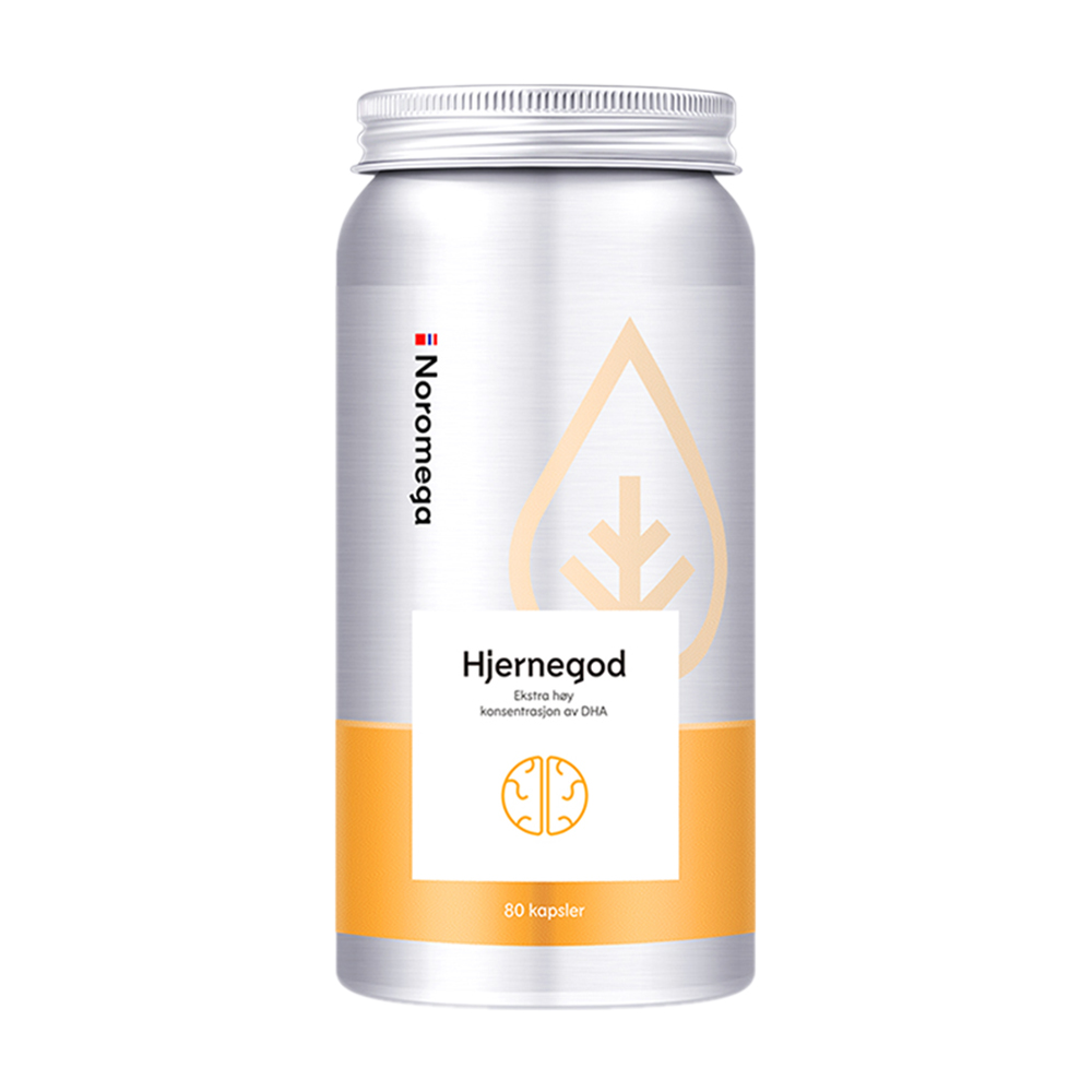 【宁波保税仓】挪威Noromega青少年学生成人DHA深海鱼油软胶囊记忆力增强高含量dha