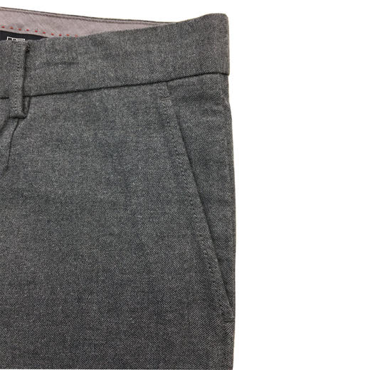 Marco Azzali 灰色休闲西裤P3308400 商品图1