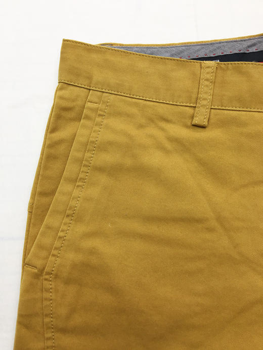 Marco Azzali 暗黄色休闲裤P3502300 商品图1