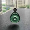 冰种湖水绿翡翠福在眼前18k白金镶嵌 商品缩略图9