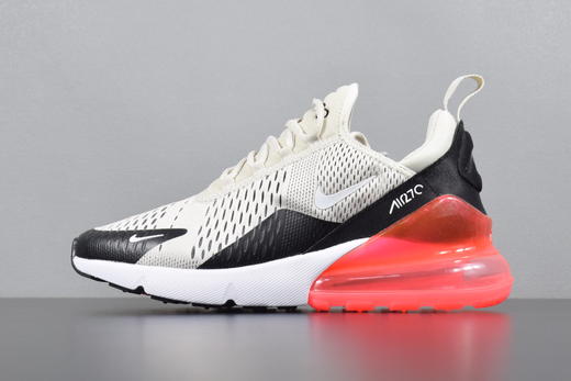 Nike Max 270 耐克半掌气垫跑步鞋黑白黑兰白黑粉黑色白 商品图2