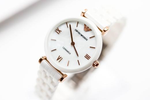 原装Emporio Armani 阿玛尼白色陶瓷女表 时尚靓丽石英表、 商品图7