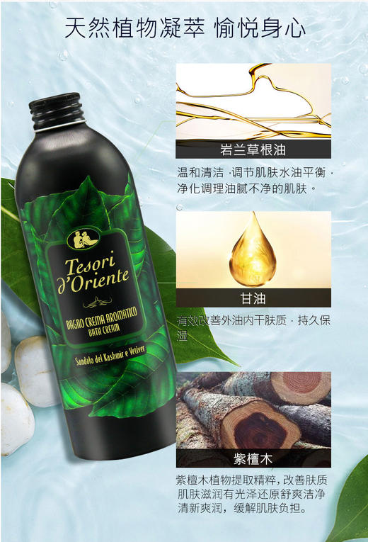 意大利进口东方宝石沐浴露香水型沐浴乳液持久留香嫩肤香体男女 商品图7