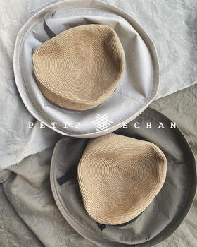 PETIT SCHAN小闪 #015 Tale of Two Cities双城记 日本面料布草拼接随意造型草帽
