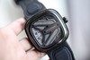 sevenfriday 七个星期五 太空飞船灵感牌自动机械表M3/01，拥有宇宙飞船的科技感，喷砂的黑色Y形船翼设计，形似起落架动态环， 商品缩略图0