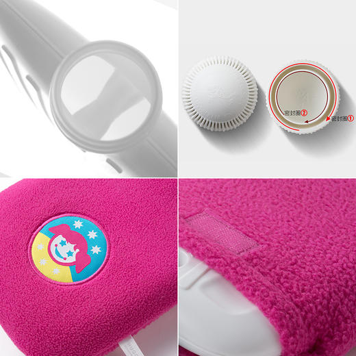 特价清-德国进口暖蛙HUGO卡通动物园公仔热水袋注水儿童暖水袋迷你暖手宝ZA-HGF-01701/ZA-HGF-04553 商品图4