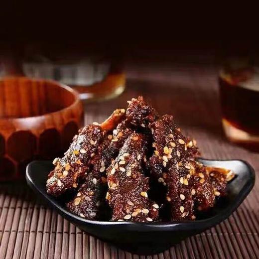 新疆艾尼大叔蜜汁酱汁牛肉干50g/袋*3/5三种口味 原味/孜然/香辣 商品图3